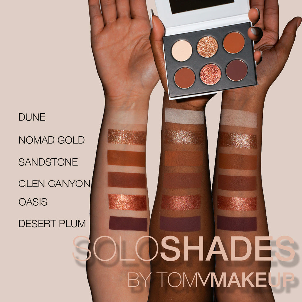 COPPER AND GOLD PALETTE - SOLOSHADES BUNDEL