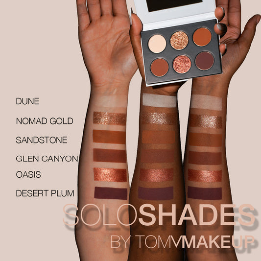 COPPER AND GOLD PALETTE - SOLOSHADES BUNDEL