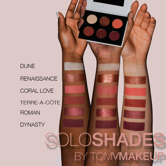 CORALS AND REDS PALETTE - SOLOSHADES BUNDEL
