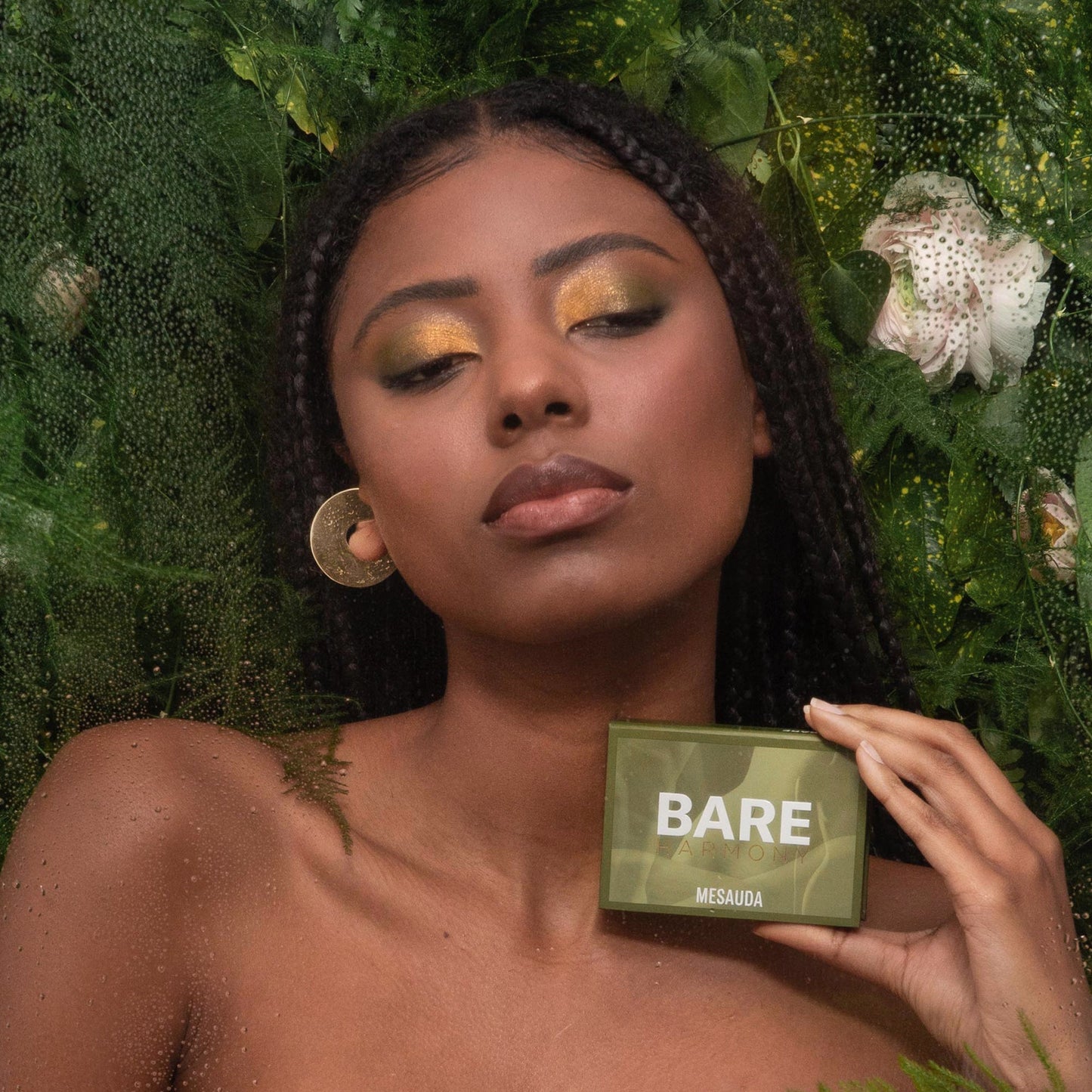 BARE HARMONY - HIDDEN GREEN - EYESHADOW PALETTE